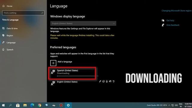Change System Language | Windows 10 смотреть онлайн