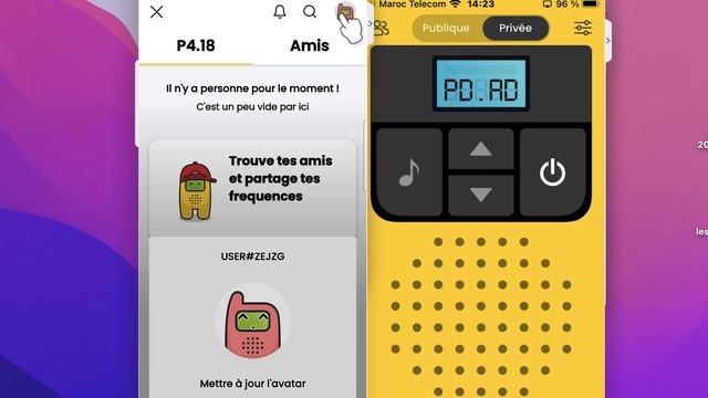 Transformer votre smartphone Android ou iOS en Talkie-Walkie et communiquer autrement. смотреть онлайн