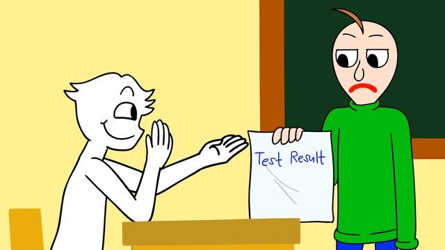 100% IN MATH TEST - BALDI'S BASICS #5 - SHORT LESSON смотреть онлайн