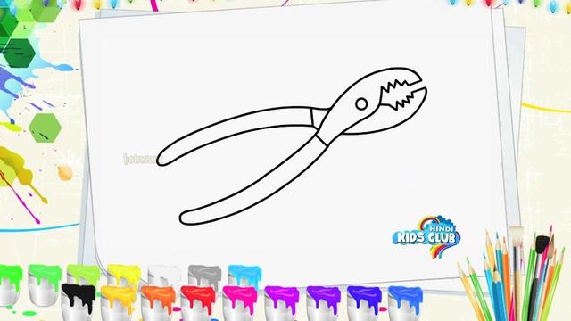 You Can Teach Your Child At Home | Learn To Draw Wire Stripper смотреть онлайн