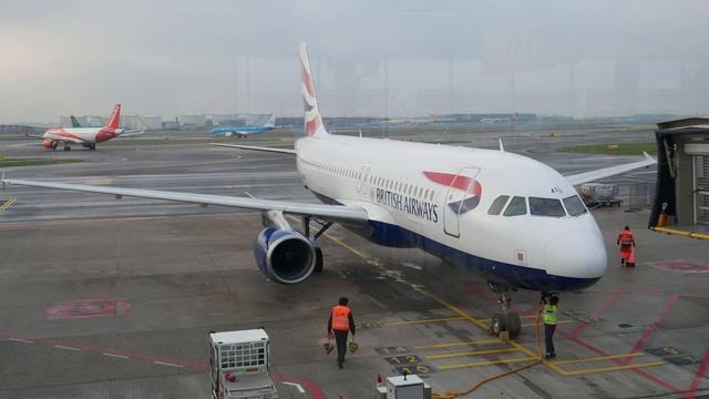 British Airways Trip Report | Economy AMS-LGW Airbus A320