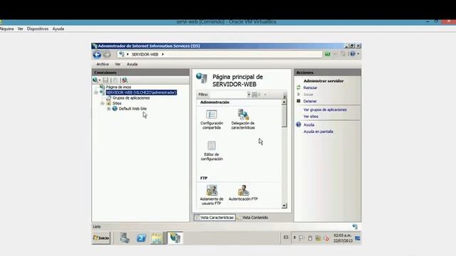 Servidor Web en Windows Server 2008 R2 смотреть онлайн