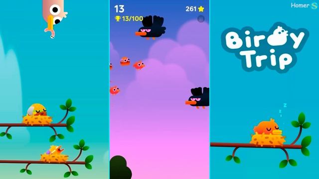 Let's see Birdy Trip - Давай глянем Птичье Путешествие - Games for Android, iOS. смотреть онлайн