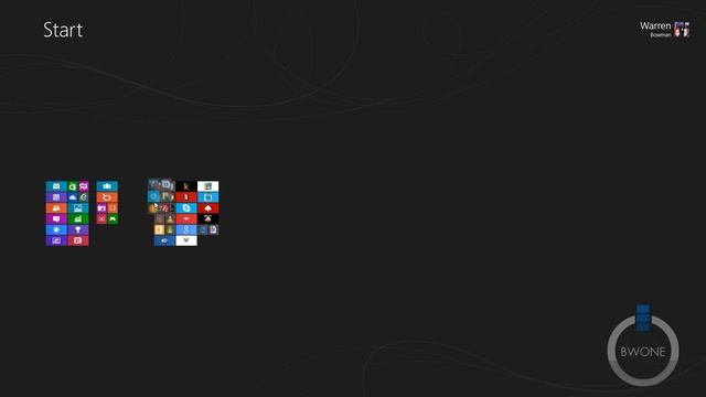 How To Use Windows 8 Start Screen On A Desktop - BWOne.com смотреть онлайн