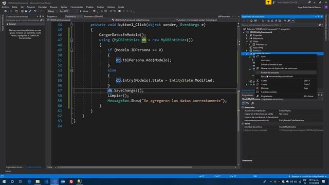 Lenguaje C# - Windows Forms - CRUD EntityFramework (Parte 6) смотреть онлайн