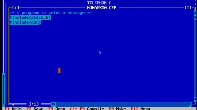 c program to print a message practical 1 смотреть онлайн