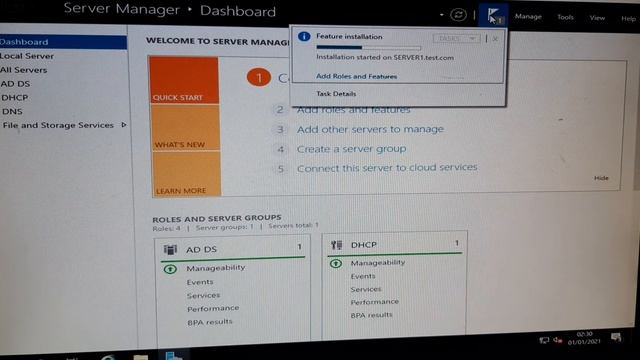 Activating Hyper -V Manager in windows server 2019 смотреть онлайн