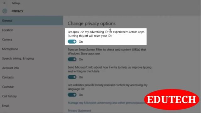 Windows 10 Tutorial for Beginners || Privacy & Backup Settings || Part 6 || Online Education смотреть онлайн