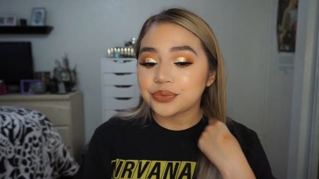NYX CAN'T STOP WON'T STOP FOUNDATION FIRST IMPRESSIONS + WEAR TEST | Makeupbytreenz смотреть онлайн