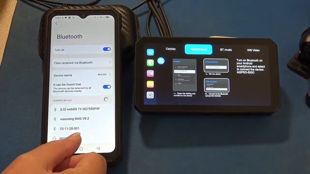 Connecting the Alienrider M2 Pro to Android Phone with Android Auto смотреть онлайн