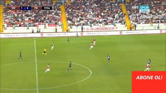 FENERBAHÇE SİVASSPOR CANLI смотреть онлайн