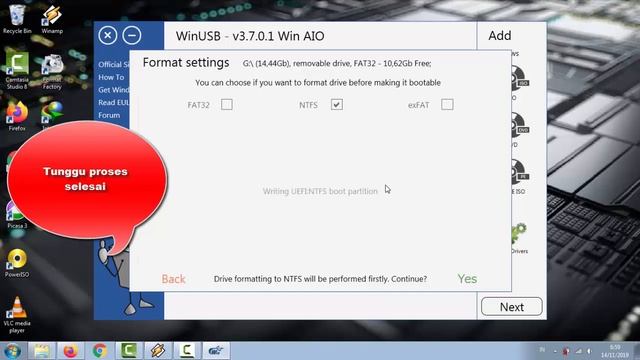Membuat Bootable Windows dengan WinUSB смотреть онлайн