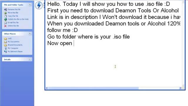 How to use .ISO file смотреть онлайн