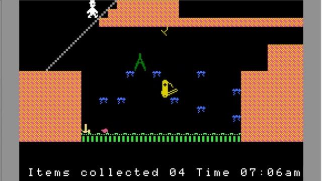 Jet Set Willy - MSX 1 Microsoft - EMU 1.01 emulator смотреть онлайн