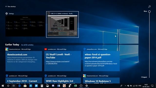 Windows 10 October 2018 update UI changes (Version 1809) смотреть онлайн