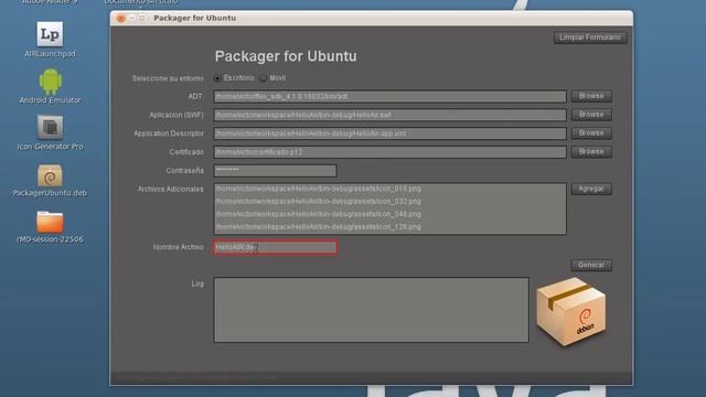 Package your native Adobe Air Applications in Ubuntu - PackagerUbuntu смотреть онлайн