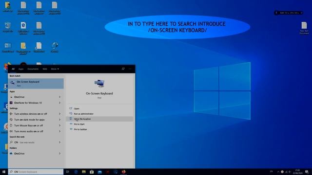 Where is the on-screen keyboard? смотреть онлайн