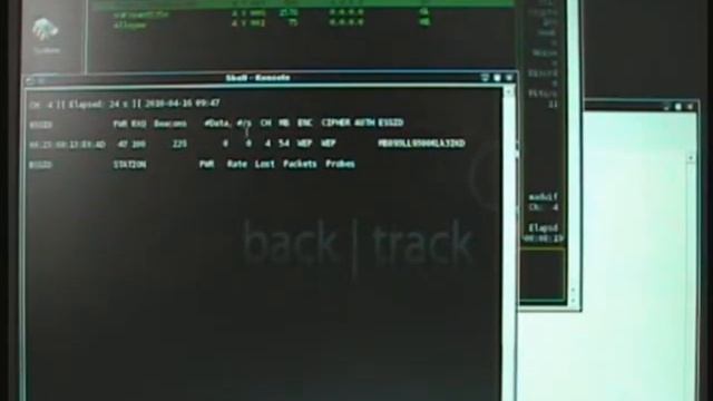 Crack WEP Network Key using BackTrack 3 Part 1 смотреть онлайн