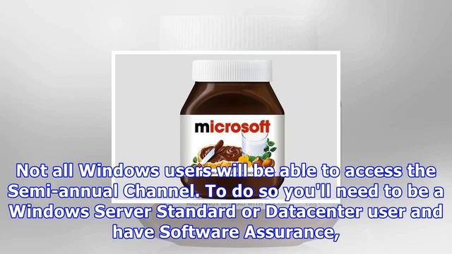 Windows server to get twice-yearly updates, plus stable and fast-moving branches смотреть онлайн
