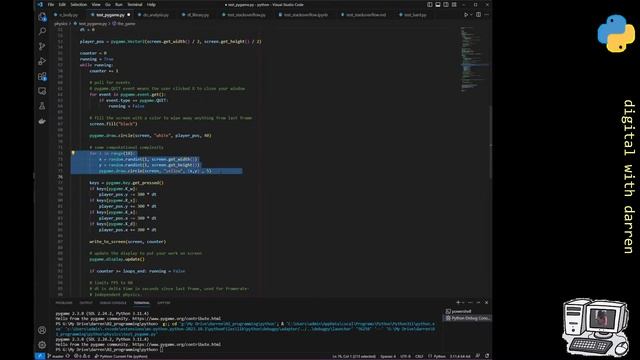 python coding - setting up the framework for galaxy mergers in pygame смотреть онлайн