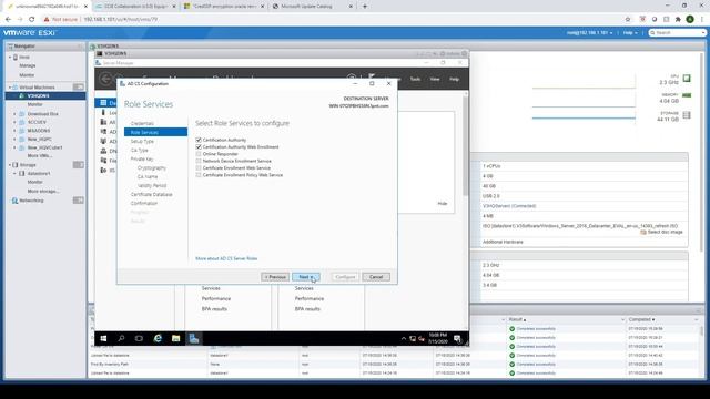 Windows Server 2016 Part 5 of 6 Configure Certificate Authority смотреть онлайн