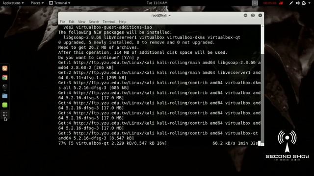 Kali Linux - Virtualbox смотреть онлайн