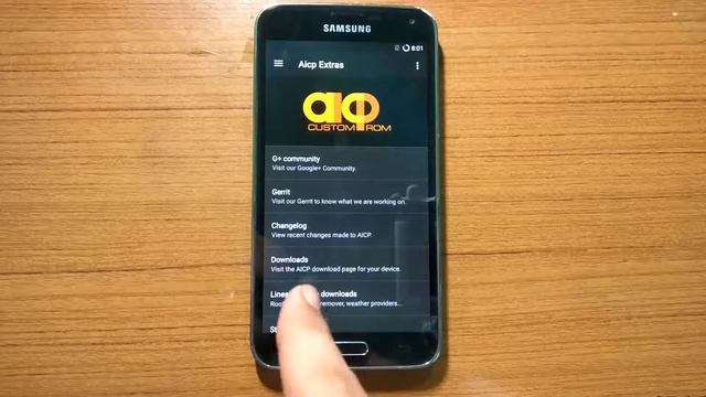 AICP rom for the galaxy s5 g900h смотреть онлайн