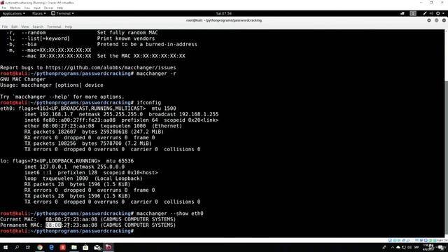L27 (#5) Changing MAC address manually смотреть онлайн