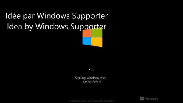 Windows Vista Service Pack 10 Startup Shutdown Sound - Idee par Windows Supporter Idea by Windows S смотреть онлайн