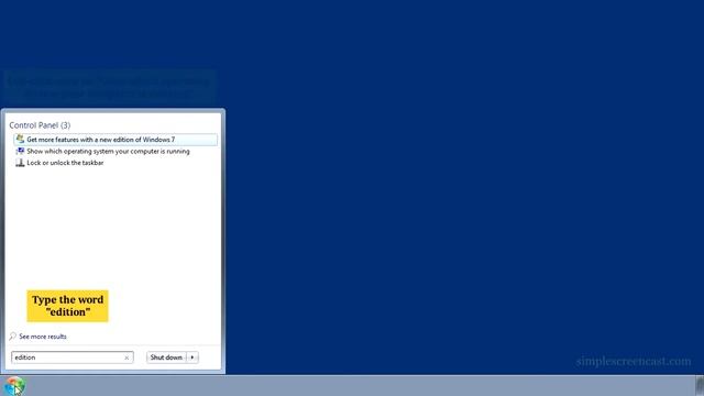 How to determine the edition of Windows 7 смотреть онлайн