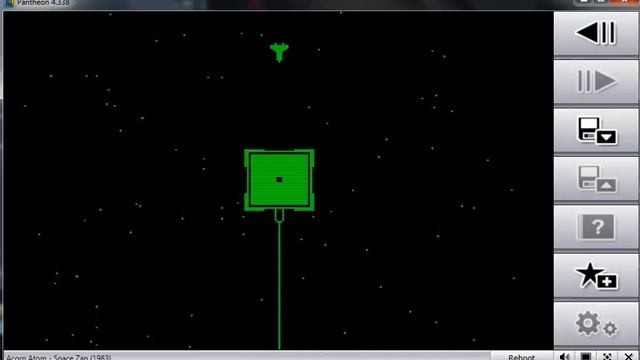 Space Zap - Acorn Atom - emulador Pantheon 4.338 - probado en Windows 7 x64 смотреть онлайн