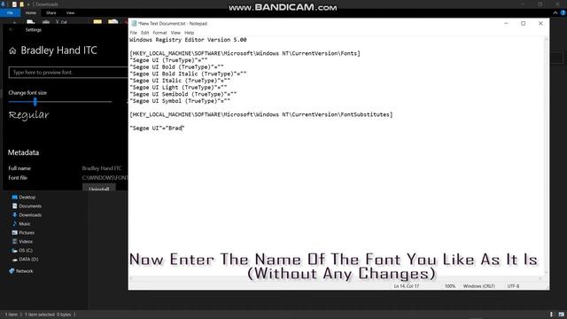 How to Change Your Windows 10 System Font смотреть онлайн