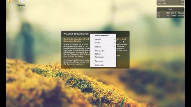 Windows 7/8/8.1 Theme: Rainmeter Tutorial ! смотреть онлайн