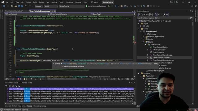 Как сделать Delay / Timers в C++ Unreal Engine смотреть онлайн