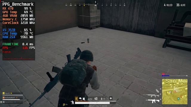 PUBG LITE Miramar || RX 470 4GB || Ultra 1080p Test смотреть онлайн