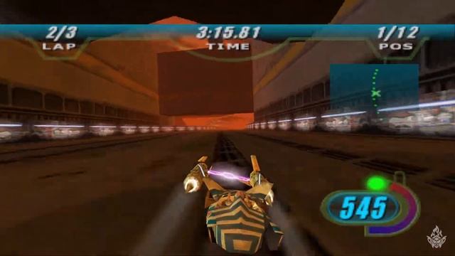 Star Wars Episode 1: Racer (Track: Spice Mine Run) - Quick Race смотреть онлайн