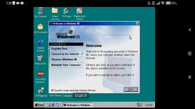 How To Run Windows 98 Second Edition On Limbo in Android смотреть онлайн