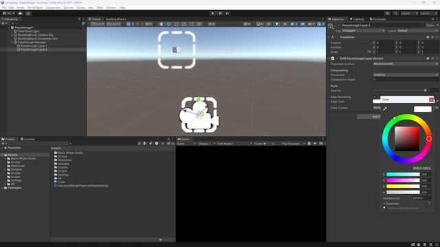 Meta Quest Passthrough API | How to make virtual and passthrough windows смотреть онлайн