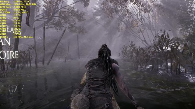 Hellblade: Senua's Sacrifice Opening Intro Benchmark 1440p | R9 Fury 7700k смотреть онлайн