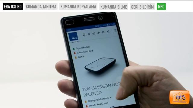 Nice Era One BD Kumanda NFC Bilgi Alma Özelliği смотреть онлайн