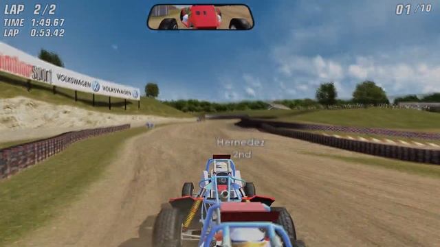 TOCA Race Driver 3 - Turnham Sandframe M4 "Buggy" (International Rallycross Short) Gameplay 1080p смотреть онлайн
