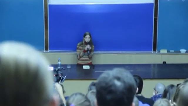 Ася Казанцева в Каразина | Training — news report | Учебное задание — репортаж | 20 Feb 2016 смотреть онлайн