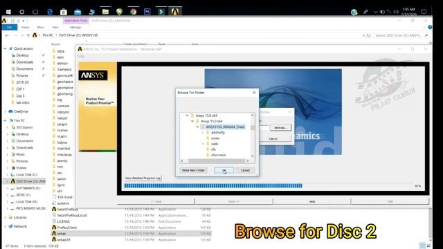 How to Install ANSYS without license Manager on windows 8,10 | 64 bit | Step by Step смотреть онлайн