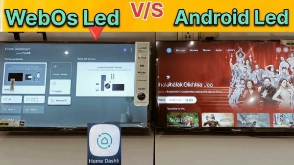 WebOs V/S Android Led Tv Full Review By Anand Verma || #webos #androidtv webos vs android tv demo