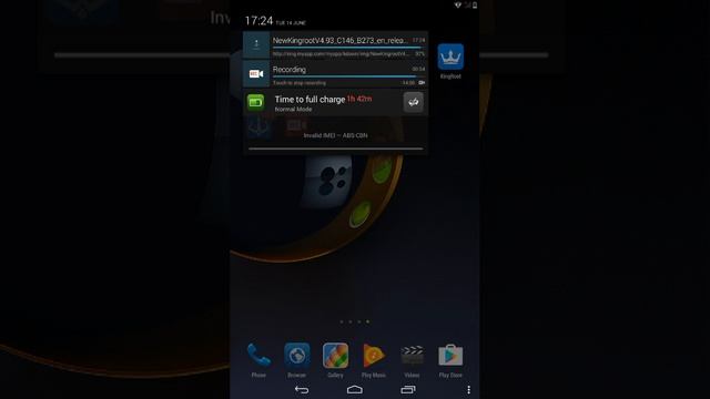 How to root lenovo a3500 hv KitKat no pc (updated) смотреть онлайн