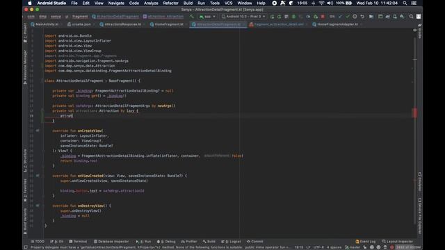 S4 E9: Details screen implementation смотреть онлайн
