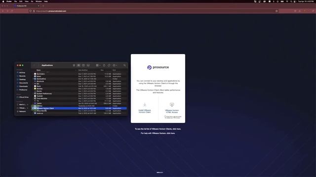 Install VMware Horizon Client on macOS | VMware Horizon смотреть онлайн