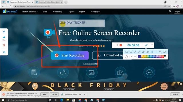 BEST FREE ONLINE SCREEN RECORDER SOFTWARE FOR PC/LAPPY | Apowersoft Online Screen Capture Recorder смотреть онлайн