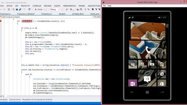 Windows Phone Project My Screen App смотреть онлайн