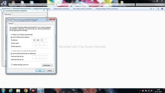how to configure manual ip address window 7 pc смотреть онлайн